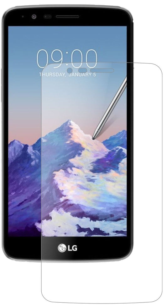 Matte Displayschutzfolie von dipos passend für LG X Stylus 3, 9H kratzfest und blasenfrei montiert