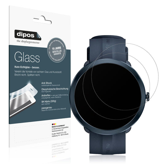 Matte Displayschutzfolie von dipos passend für Maimo Watch R, 9H kratzfest und blasenfrei montiert