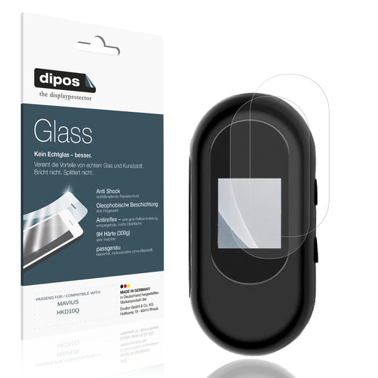 Matte Displayschutzfolie von dipos passend für MAVIUS HKD10Q, 9H kratzfest und blasenfrei montiert