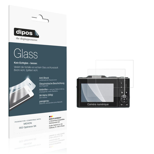 Matte Displayschutzfolie von dipos passend für MEIION 002 Optinexo 5K, 9H kratzfest und blasenfrei montiert
