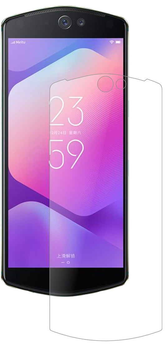 Matte Displayschutzfolie von dipos passend für Meitu T9, 9H kratzfest und blasenfrei montiert