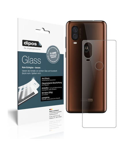 Matte Displayschutzfolie von dipos passend für Motorola P50 Rückseite, 9H kratzfest und blasenfrei montiert