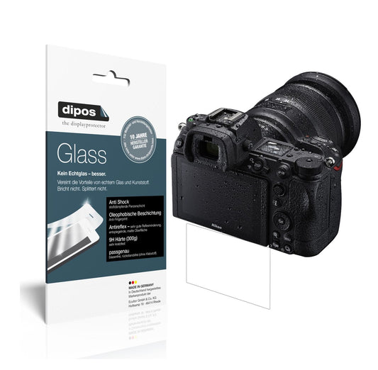 Matte Displayschutzfolie von dipos passend für Nikon Z 6II, 9H kratzfest und blasenfrei montiert