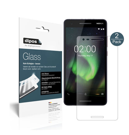 Matte Displayschutzfolie von dipos passend für Nokia 46024, 9H kratzfest und blasenfrei montiert