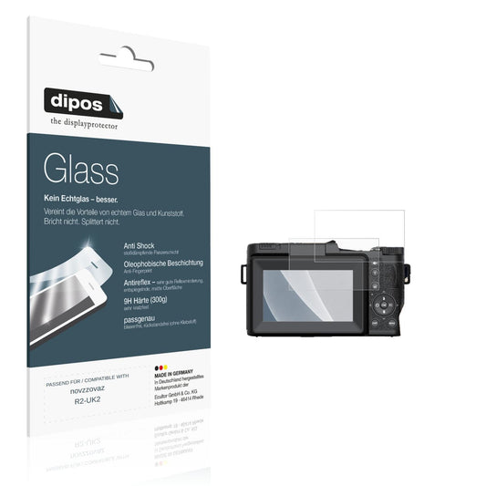 Matte Displayschutzfolie von dipos passend für novzzovaz R2-UK2, 9H kratzfest und blasenfrei montiert