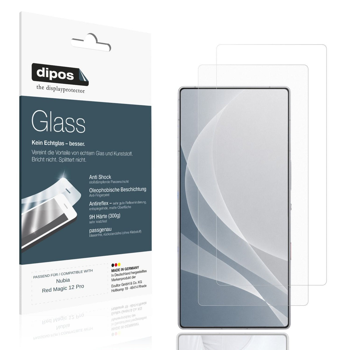 Displayschutz hergestellt in Deutschland, höchste Qualität made in Germany