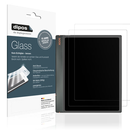 Matte Displayschutzfolie von dipos passend für Onyx Boox Note Air3, 9H kratzfest und blasenfrei montiert