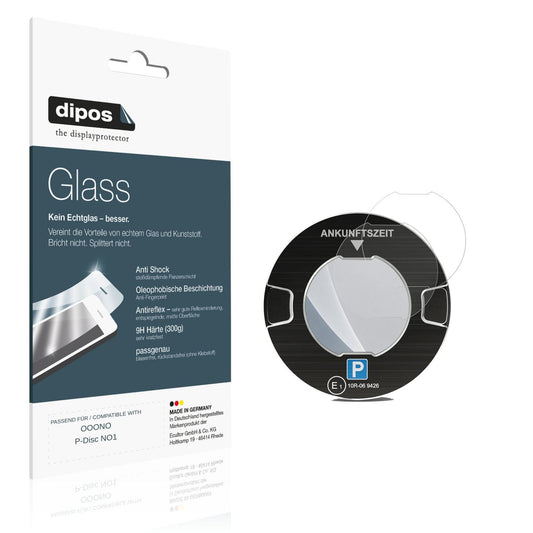 Matte Displayschutzfolie von dipos passend für OOONO P-Disc NO1, 9H kratzfest und blasenfrei montiert
