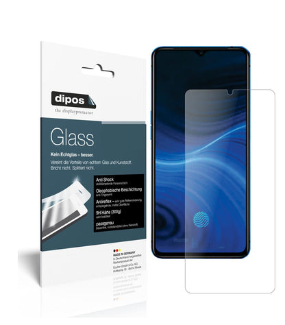 Matte Displayschutzfolie von dipos passend für Oppo Realme X2 Pro, 9H kratzfest und blasenfrei montiert