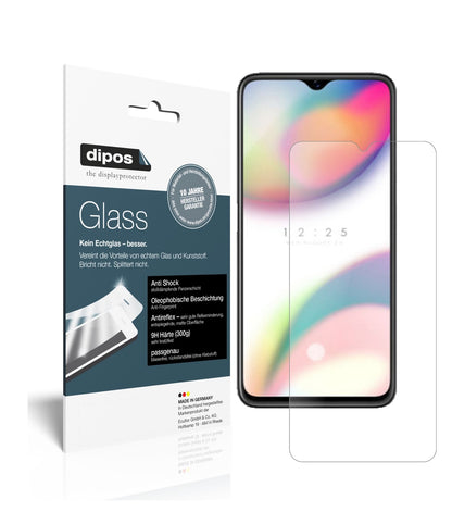 Matte Displayschutzfolie von dipos passend für Oppo Reno Z, 9H kratzfest und blasenfrei montiert