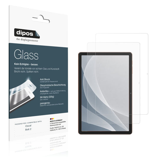 Matte Displayschutzfolie von dipos passend für Oscal Bolt 2, 9H kratzfest und blasenfrei montiert