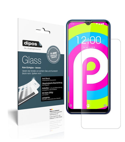Matte Displayschutzfolie von dipos passend für Oukitel C 15 Pro, 9H kratzfest und blasenfrei montiert