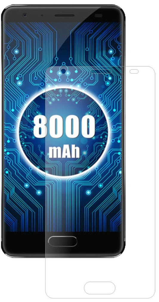 Matte Displayschutzfolie von dipos passend für Oukitel K8000, 9H kratzfest und blasenfrei montiert