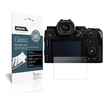 Matte Displayschutzfolie von dipos passend für Panasonic Lumix DC-S5, 9H kratzfest und blasenfrei montiert