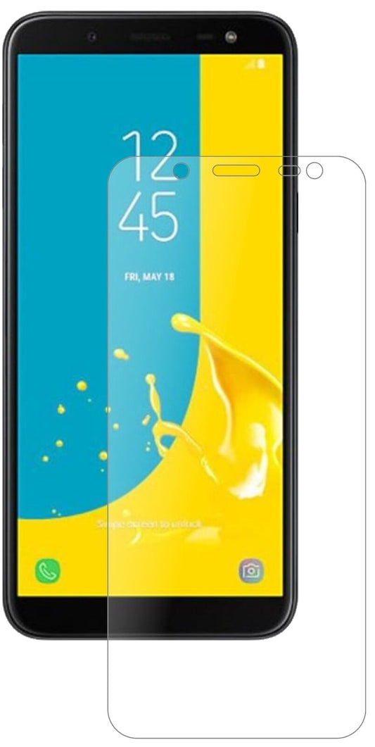 Matte Displayschutzfolie von dipos passend für Samsung Galaxy J6 (2018), 9H kratzfest und blasenfrei montiert