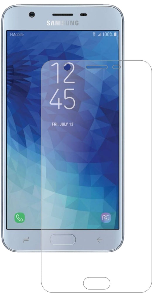 Matte Displayschutzfolie von dipos passend für Samsung Galaxy J7 Star, 9H kratzfest und blasenfrei montiert