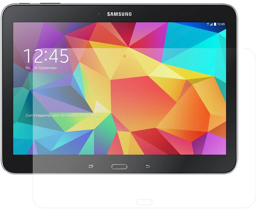 Matte Displayschutzfolie von dipos passend für Samsung Galaxy Tab 4 10.1, 9H kratzfest und blasenfrei montiert