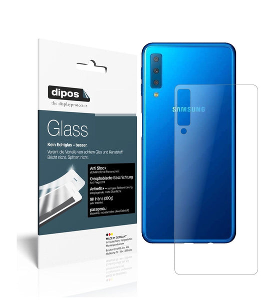 Matte Displayschutzfolie von dipos passend für Samsung J4 Core (2018) Rückseite, 9H kratzfest und blasenfrei montiert