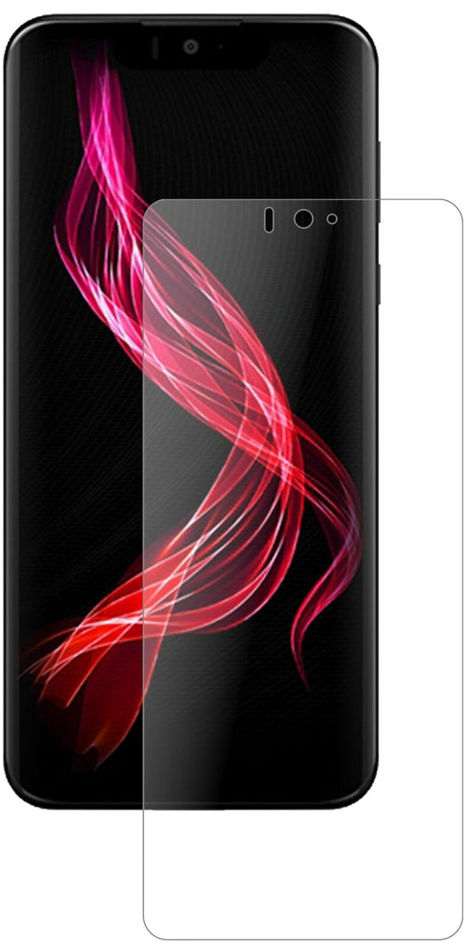 Matte Displayschutzfolie von dipos passend für Sharp Aquos Zero, 9H kratzfest und blasenfrei montiert