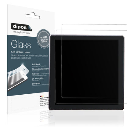 Matte Displayschutzfolie von dipos passend für Shelly Wall Display, 9H kratzfest und blasenfrei montiert