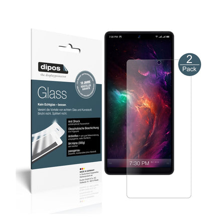 Matte Displayschutzfolie von dipos passend für Smartisan Nut R1, 9H kratzfest und blasenfrei montiert