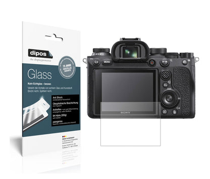 Matte Displayschutzfolie von dipos passend für Sony Alpha 7R III, 9H kratzfest und blasenfrei montiert