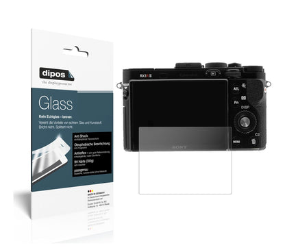 Matte Displayschutzfolie von dipos passend für Sony Cyber-Shot DSC-RX1, 9H kratzfest und blasenfrei montiert