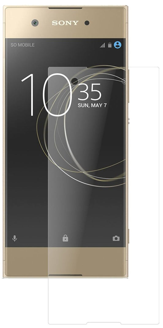 Matte Displayschutzfolie von dipos passend für Sony Xperia XA1, 9H kratzfest und blasenfrei montiert