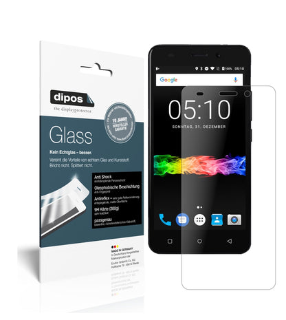 Matte Displayschutzfolie von dipos passend für Swisstone SD 510, 9H kratzfest und blasenfrei montiert