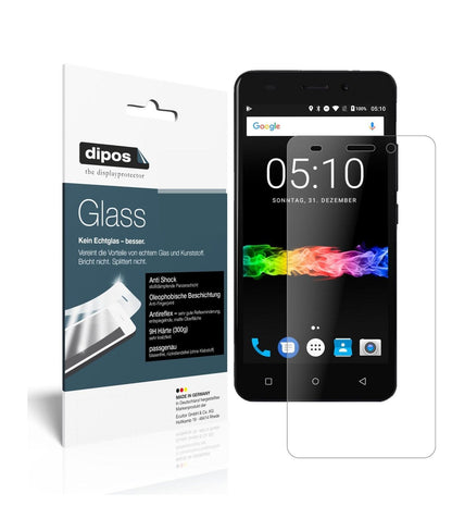 Matte Displayschutzfolie von dipos passend für Swisstone SD 510, 9H kratzfest und blasenfrei montiert