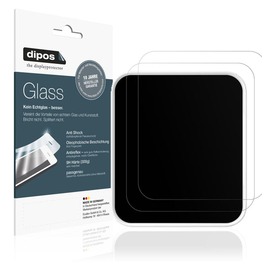 Matte Displayschutzfolie von dipos passend für SwitchBot Hub 2, 9H kratzfest und blasenfrei montiert