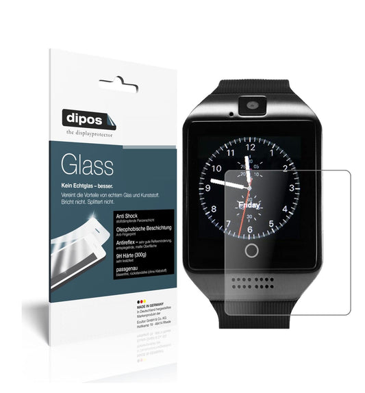 Matte Displayschutzfolie von dipos passend für Tagobee TB02 Smartwatch, 9H kratzfest und blasenfrei montiert