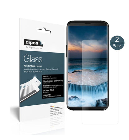 Matte Displayschutzfolie von dipos passend für Uhans i8 Pro, 9H kratzfest und blasenfrei montiert