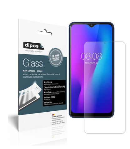 Matte Displayschutzfolie von dipos passend für Ulefone Power 6, 9H kratzfest und blasenfrei montiert