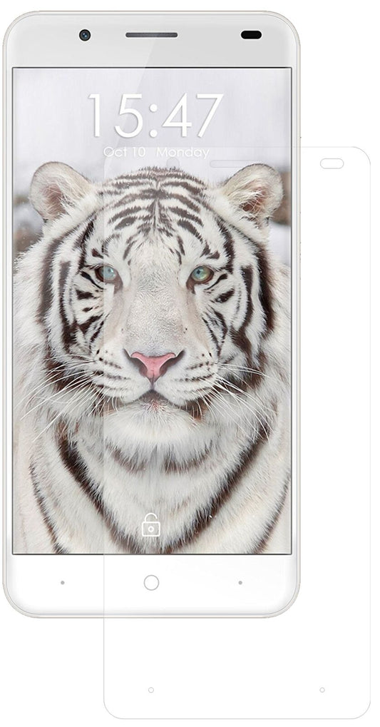 Matte Displayschutzfolie von dipos passend für Ulefone Tiger, 9H kratzfest und blasenfrei montiert
