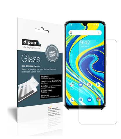 Matte Displayschutzfolie von dipos passend für Umidigi A7 Pro, 9H kratzfest und blasenfrei montiert