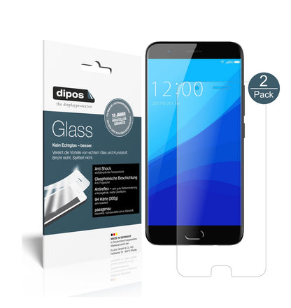 Matte Displayschutzfolie von dipos passend für Umidigi C2, 9H kratzfest und blasenfrei montiert