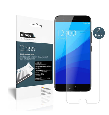 Matte Displayschutzfolie von dipos passend für Umidigi C2, 9H kratzfest und blasenfrei montiert