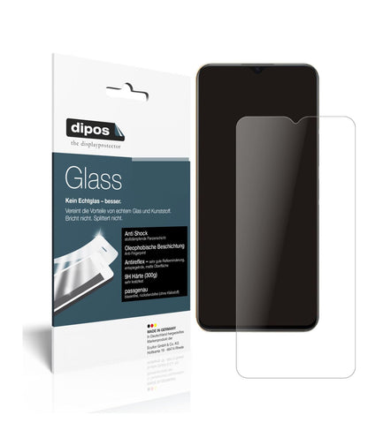 Matte Displayschutzfolie von dipos passend für VIVO IQOO Z5x, 9H kratzfest und blasenfrei montiert