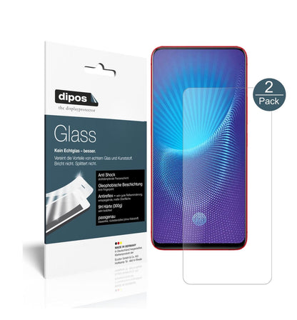 Matte Displayschutzfolie von dipos passend für Vivo NEX S, 9H kratzfest und blasenfrei montiert