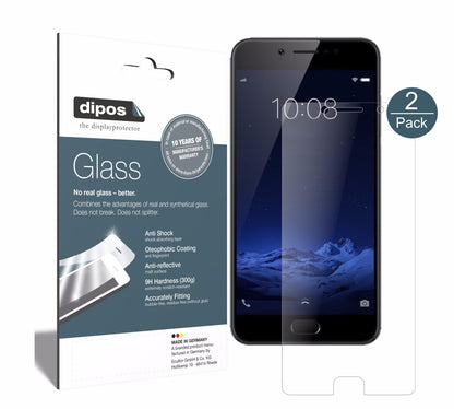 Matte Displayschutzfolie von dipos passend für Vivo Y69, 9H kratzfest und blasenfrei montiert