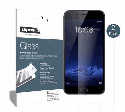 Matte Displayschutzfolie von dipos passend für Vivo Y69, 9H kratzfest und blasenfrei montiert