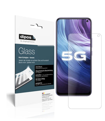 Matte Displayschutzfolie von dipos passend für Vivo Z6, 9H kratzfest und blasenfrei montiert