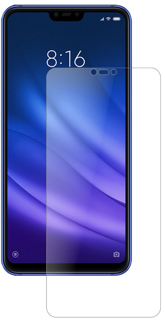 Matte Displayschutzfolie von dipos passend für Xiaomi Mi 8 Lite, 9H kratzfest und blasenfrei montiert
