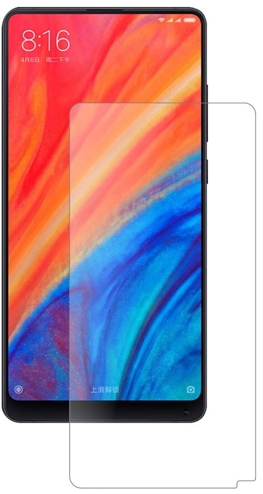 Matte Displayschutzfolie von dipos passend für Xiaomi Mi Mix 2S, 9H kratzfest und blasenfrei montiert