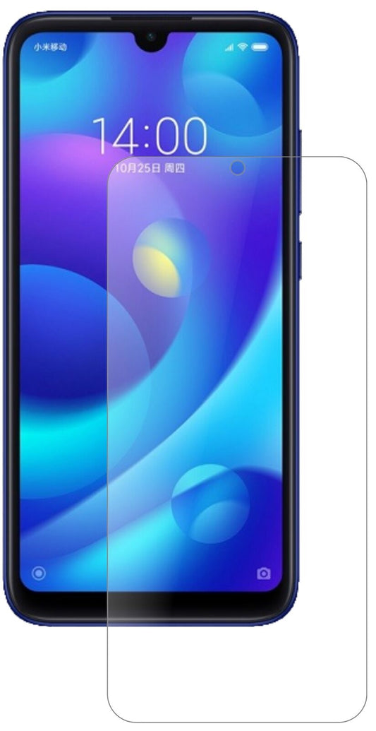 Matte Displayschutzfolie von dipos passend für Xiaomi Mi Play, 9H kratzfest und blasenfrei montiert