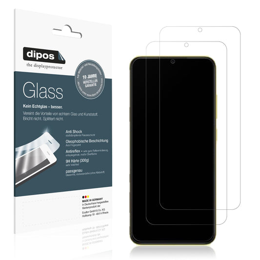 Matte Displayschutzfolie von dipos passend für Xiaomi POCO M4 5G, 9H kratzfest und blasenfrei montiert