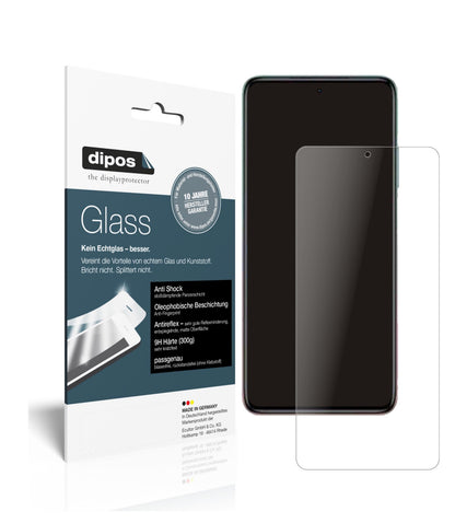 Matte Displayschutzfolie von dipos passend für Xiaomi Redmi Note 11T, 9H kratzfest und blasenfrei montiert