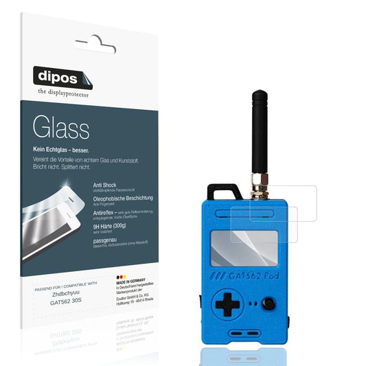 Matte Displayschutzfolie von dipos passend für Zhdbchyuu GAT562 30S, 9H kratzfest und blasenfrei montiert