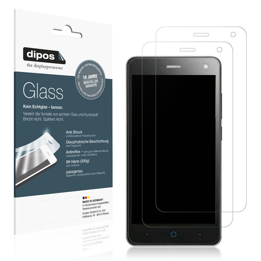 Matte Displayschutzfolie von dipos passend für ZTE Blade L3, 9H kratzfest und blasenfrei montiert
